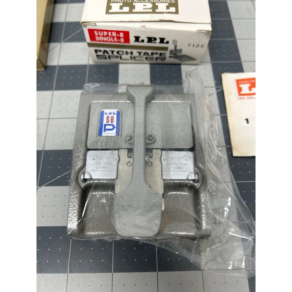 Vintage Patch‎ Tape Splicer Goldberg Reel Film Equipment Original Boxes Movie